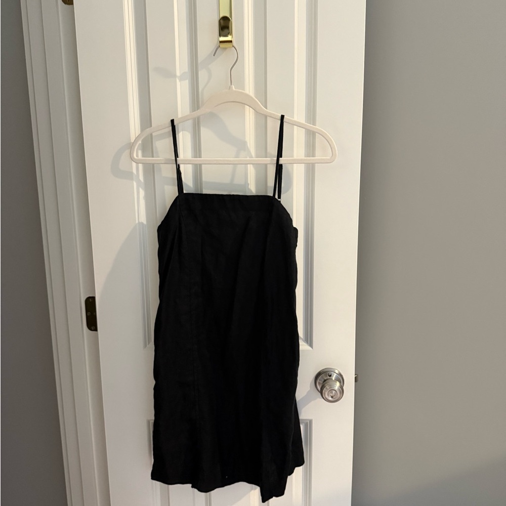 Madewell Black Strappy Dress